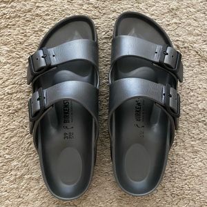 Women’s Birkenstock grey shoes